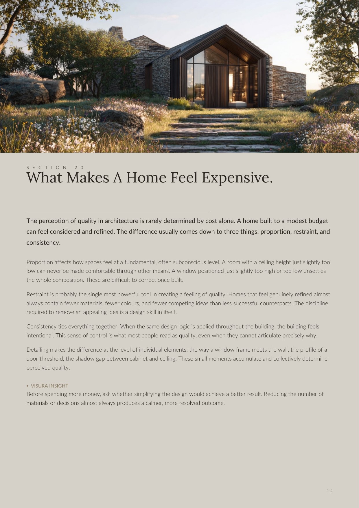 What Makes A Home Feel Expensive